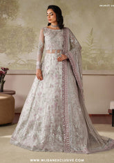 Zarif Zaneera Unstitched Printed & Embroidered Formals Collection - 2025 (ANAIRAH)